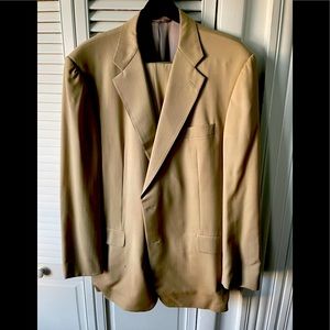 Hickey Freeman tan suit